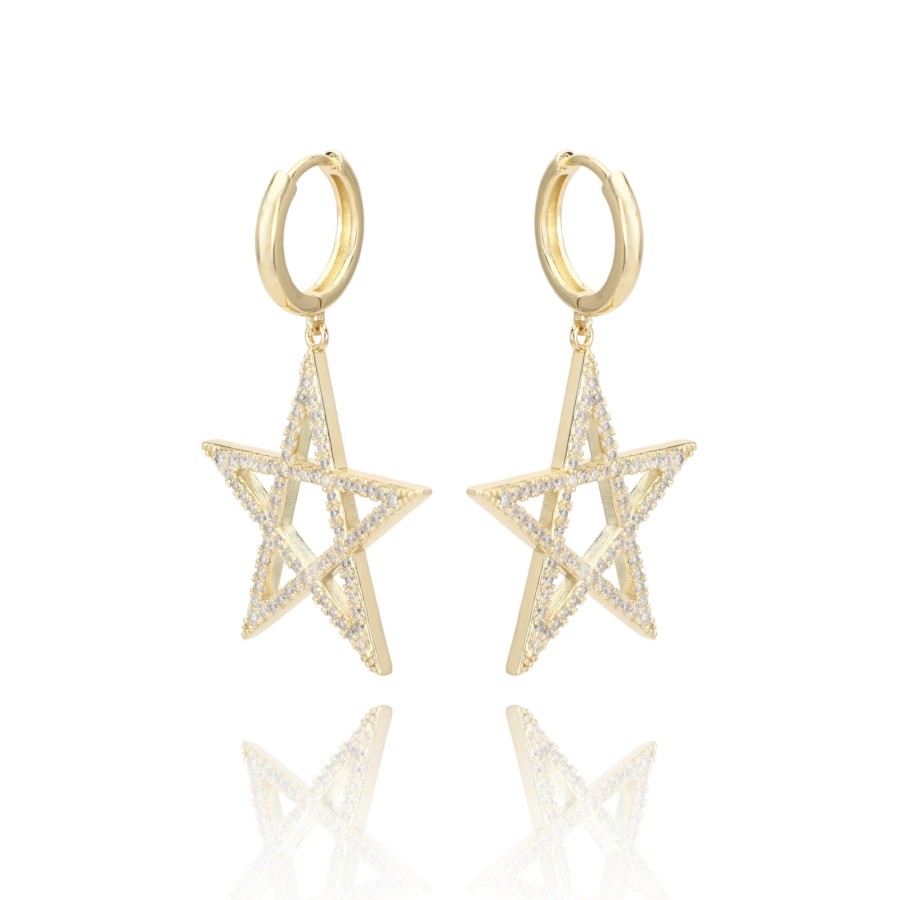 Women Vintage Havana Earrings | Navy Earring
