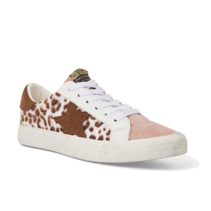 Women Vintage Havana Low Tops | Grande-Blush Multi