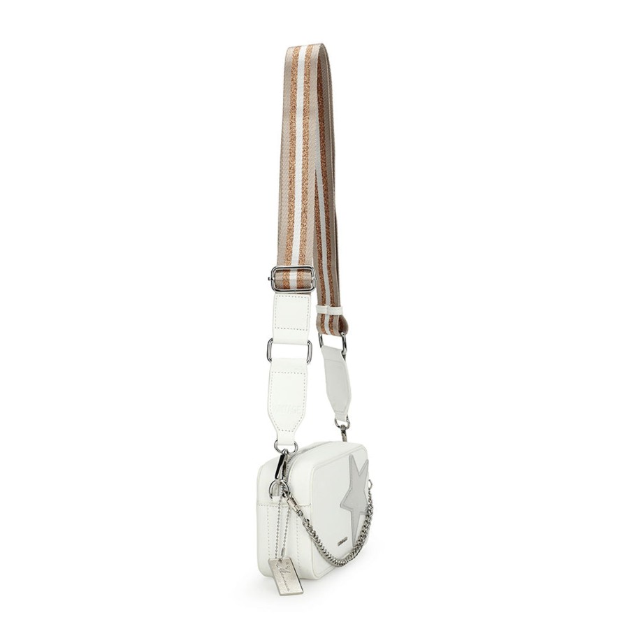 Women Vintage Havana Top Handle | Epic Bag-White