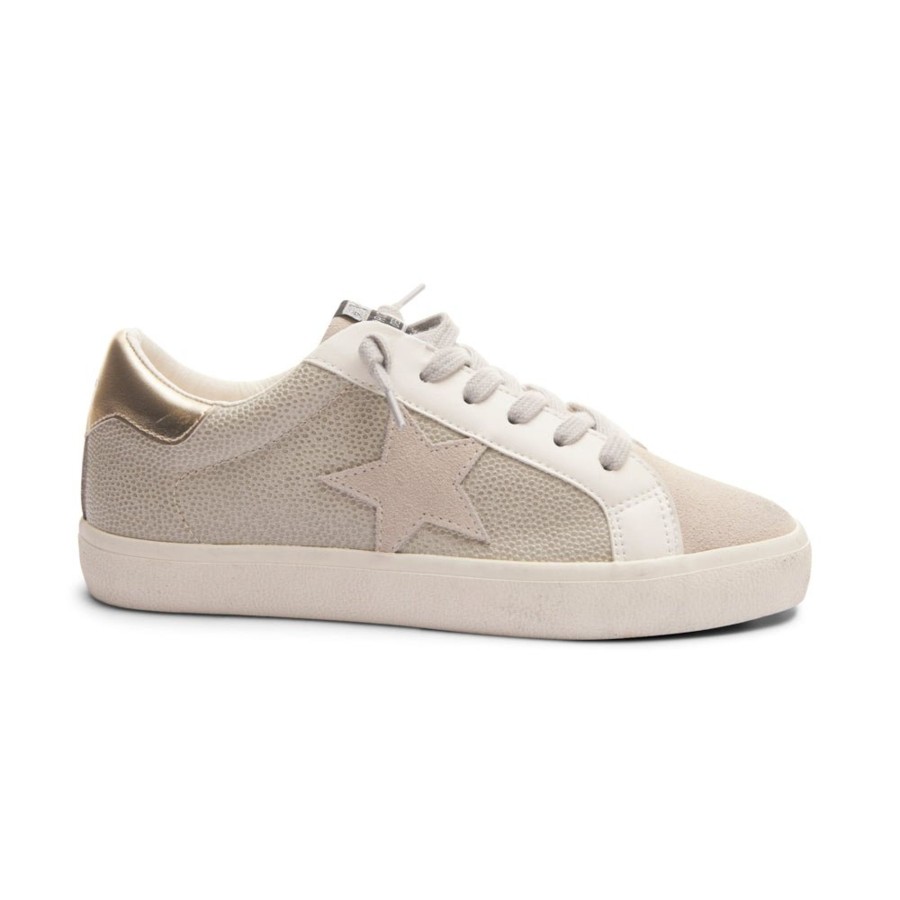 Women Vintage Havana Low Tops | Flair-Silver Multi