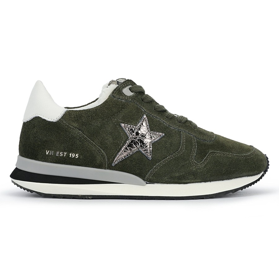 Women Vintage Havana Low Tops | Rock-Olive Multi Mix