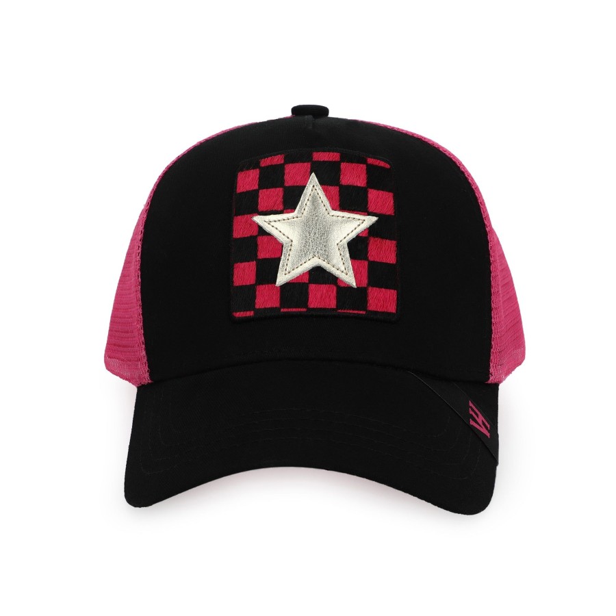 Women Vintage Havana Trucker Hats | Molly 4 Hat