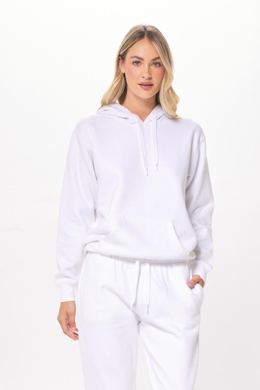 Women Vintage Havana Sweatshirts | White Proweave Hoodie
