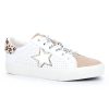 Women Vintage Havana Low Tops | Grande-White Camel Multi