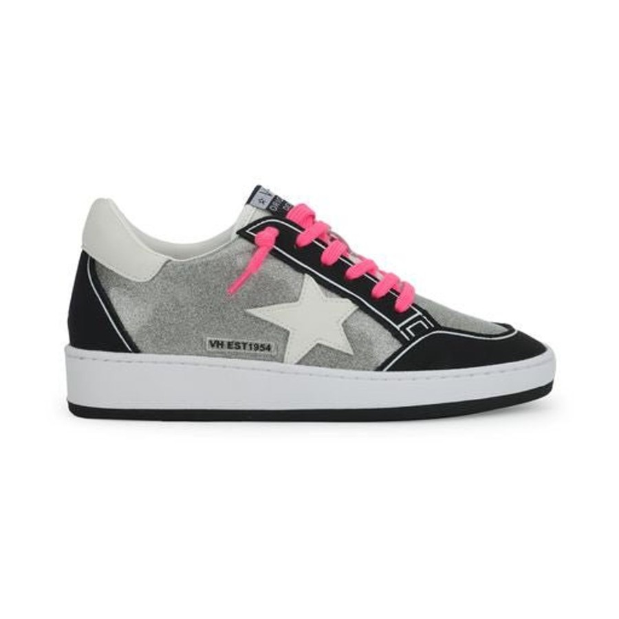 Women Vintage Havana Low Tops | Denisse 8-Silver Multi