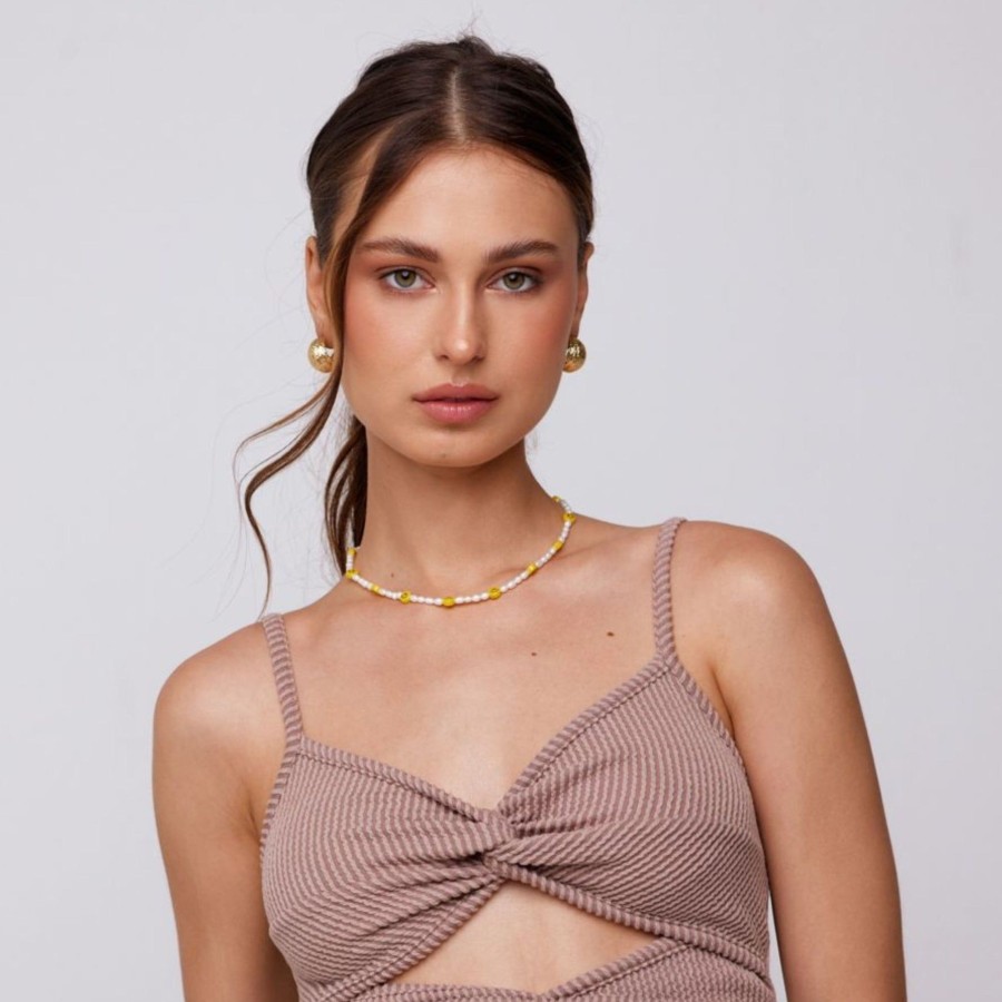 Women Vintage Havana Necklaces | Jocelyn Necklace