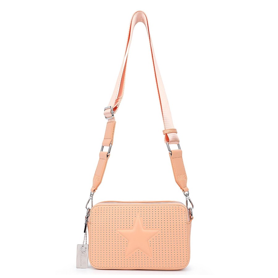 Women Vintage Havana Crossbody | Henna Bag-Peach