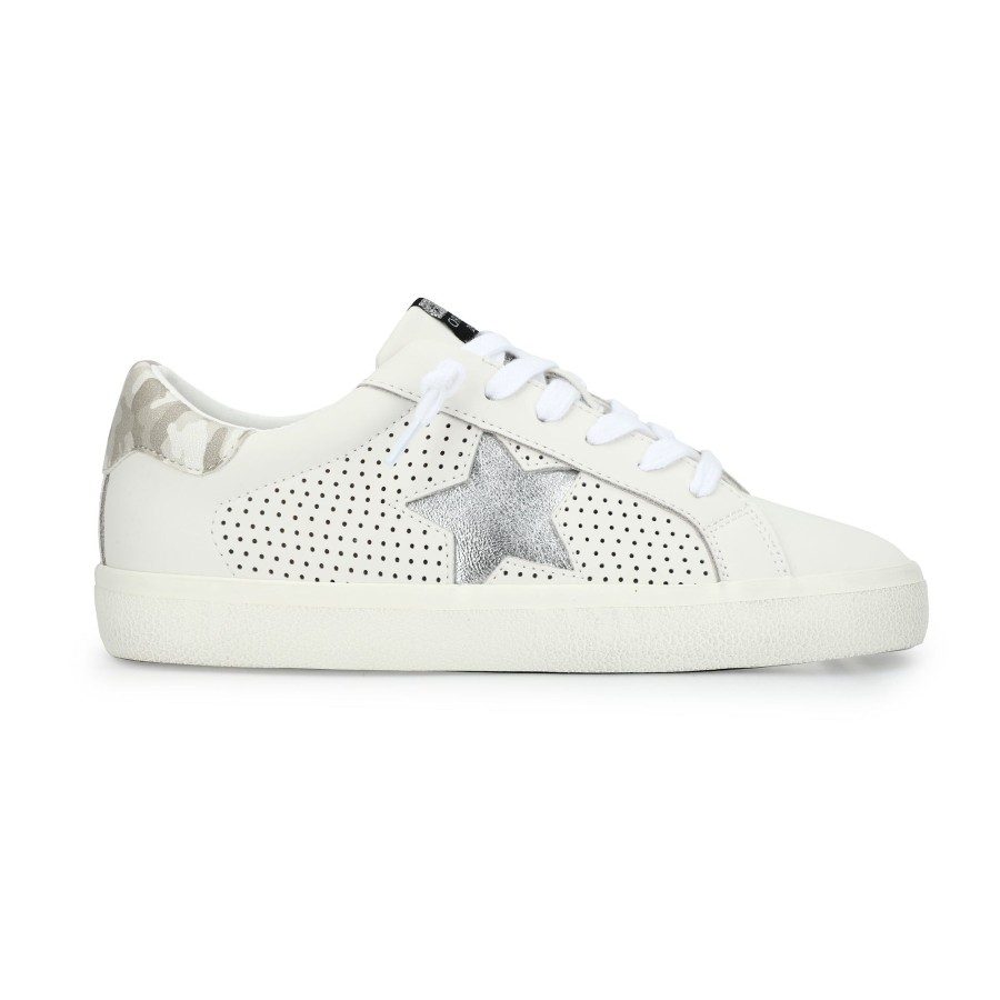 Women Vintage Havana Low Tops | Gadol 33-Grey Camo/Washed Silver