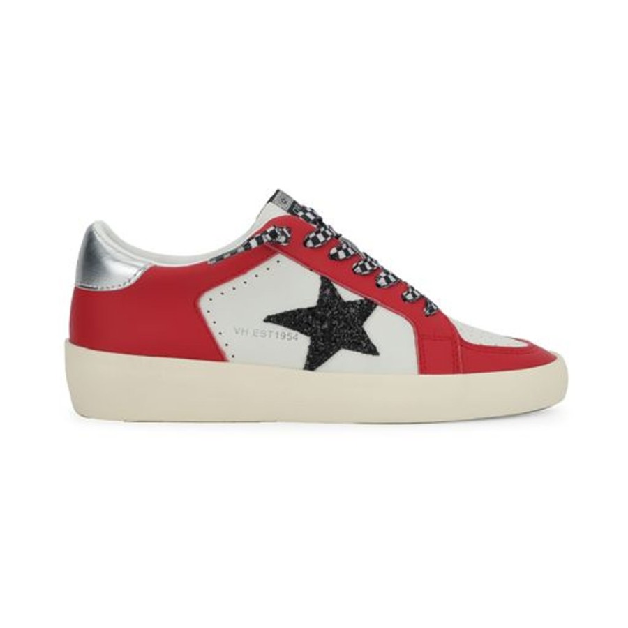 Women Vintage Havana Low Tops | Reflex 12-Red Multi